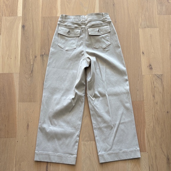 NWT SPANX Twill Cropped Pants - Picture 5 of 5